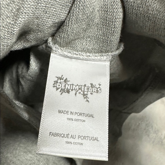 Denim Tears Cotton Wreath LS Tee Grey FW24 Size L NWT - Picture 4 of 6